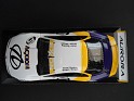 1:43 Minichamps Oldsmobile Aurora 1996 White W/Purple & Yellow Stripes. Uploaded by indexqwest